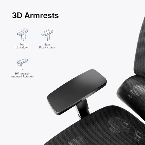 Anda Seat геймърски стол Gaming Chair X-Air Mega - XL Black Mesh - 16