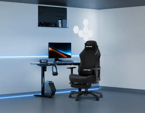 Anda Seat геймърски стол Gaming Chair Luna Pro - L - Fabric Black - image 24