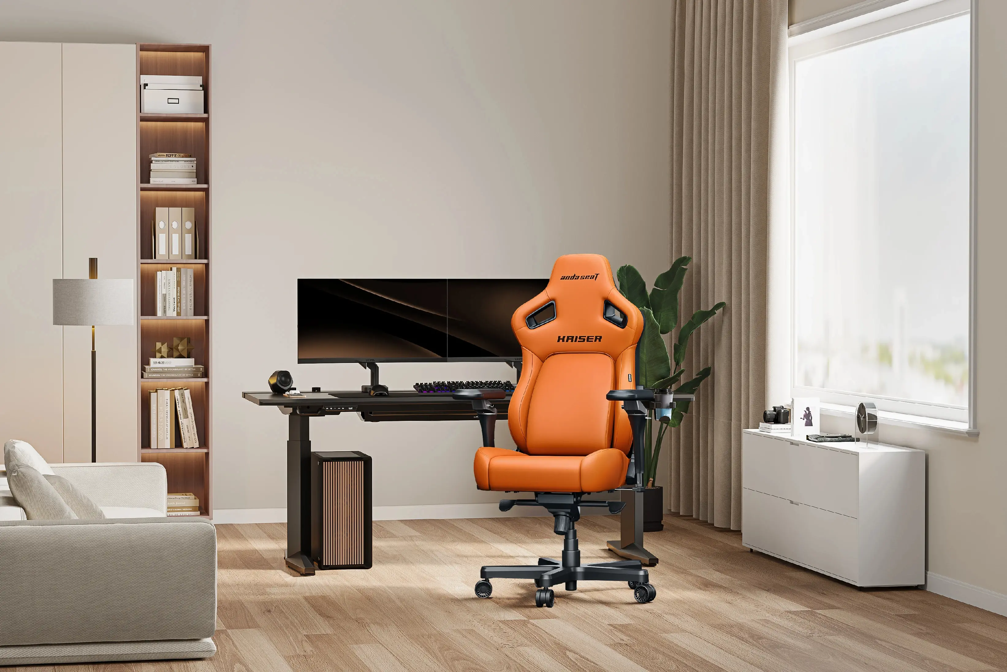 Anda Seat геймърски стол Gaming Chair Kaiser 4 V2 XL6D - Fabric Black - image 17