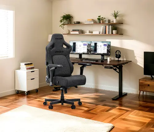 Anda Seat геймърски стол Gaming Chair Kaiser 4 V2 XL6D - Fabric Black - 19