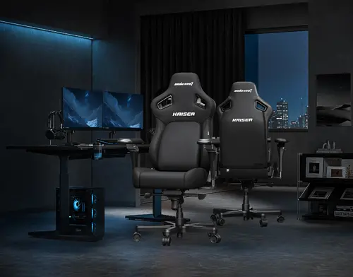 Anda Seat геймърски стол Gaming Chair Kaiser 4 V2 XL6D - Fabric Black - 26