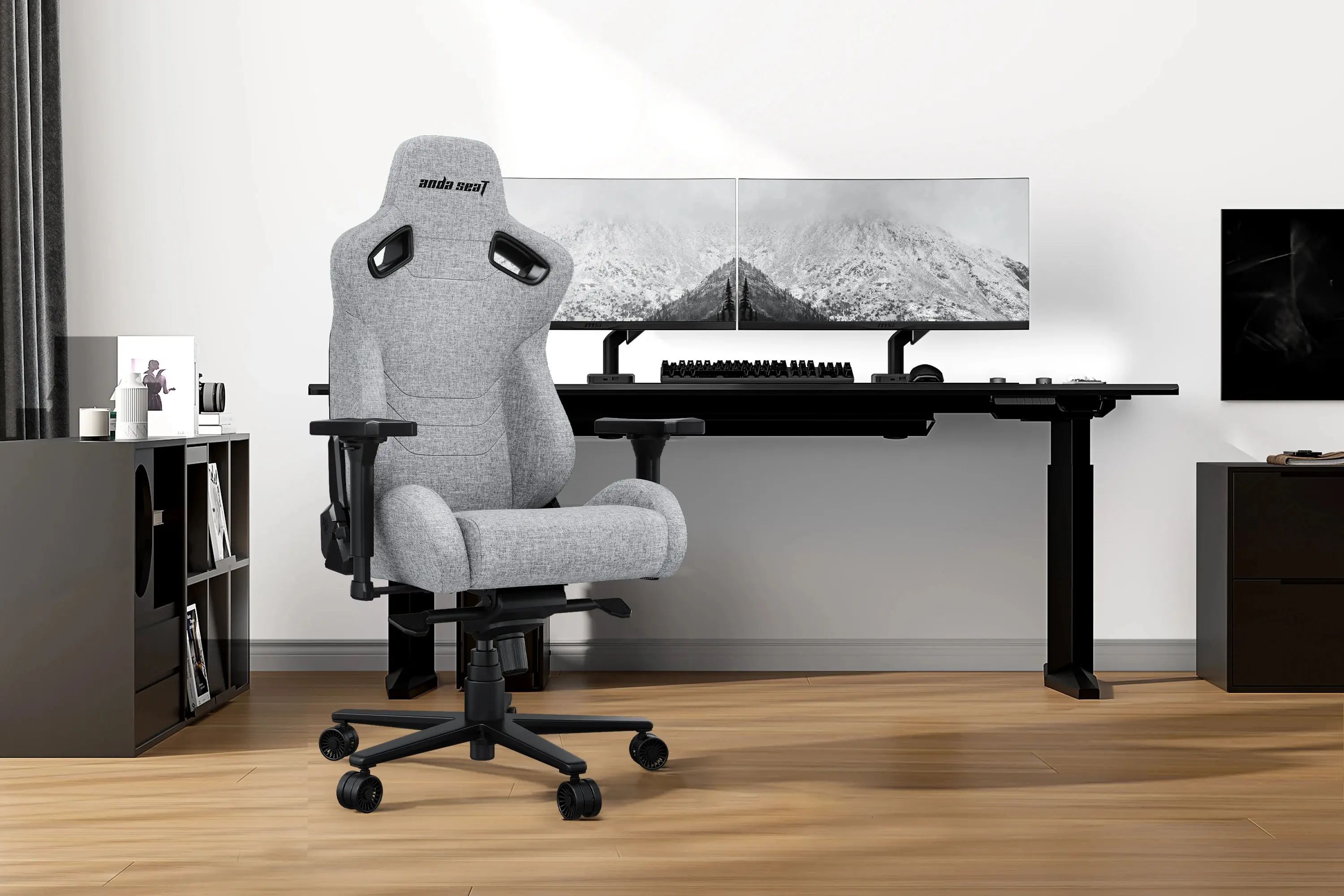 Anda Seat геймърски стол Gaming Chair Kaiser 2 Pro - Lether Black - image 17