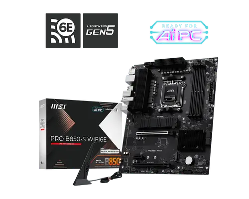 Дънна платка, MSI PRO B850-S WIFI6E - image 4