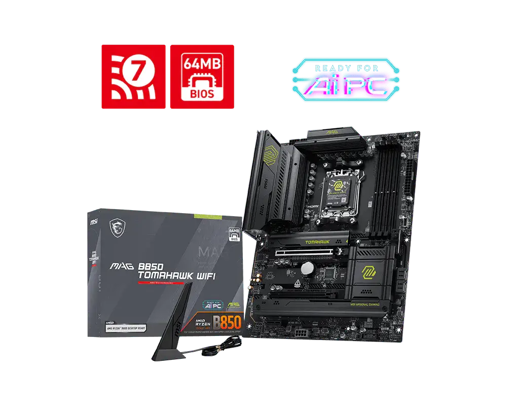 Дънна платка, MSI MAG B850 TOMAHAWK WIFI - image 4
