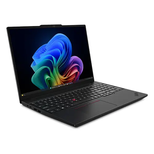 Лаптоп, Lenovo ThinkPad T16 G5, Intel Core Ultra 7 355 (up to 3.50GHz, 12MB), 16" WUXGA, 32GB, 1TB SSD, Intel Graphics, Intel Wi-Fi 7 BE211,BT 5.4, Wired Ethernet, FPR, 5MP RGB+IR, 3 Cell, 100W, Win 11 Pro, 3YR Premier NBD - 1