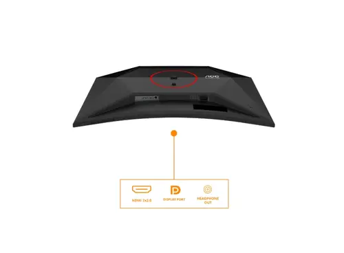 Монитор, AOC C32G4Z, 31.5" Curved 1500R, VA, WLED, 1920x1080@260Hz (OC, Native 240Hz), 4ms GtG, 0.3ms MPRT, 300cd m/2, 3500:1, Adaptive Sync, FlickerFree, Anti Blue Light, 5Wx2, Tilt, Height Adjust, Swivel, 2xHDMI, DP - image 2