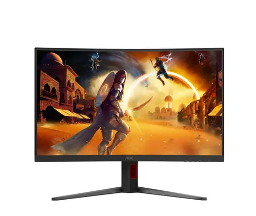 Монитор, AOC C32G4Z, 31.5" Curved 1500R, VA, WLED, 1920x1080@260Hz (OC, Native 240Hz), 4ms GtG, 0.3ms MPRT, 300cd m/2, 3500:1, Adaptive Sync, FlickerFree, Anti Blue Light, 5Wx2, Tilt, Height Adjust, Swivel, 2xHDMI, DP - image 4