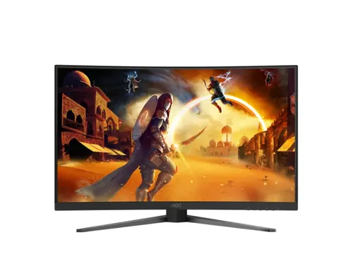 Монитор, AOC C32G4Z, 31.5" Curved 1500R, VA, WLED, 1920x1080@260Hz (OC, Native 240Hz), 4ms GtG, 0.3ms MPRT, 300cd m/2, 3500:1, Adaptive Sync, FlickerFree, Anti Blue Light, 5Wx2, Tilt, Height Adjust, Swivel, 2xHDMI, DP - image 5
