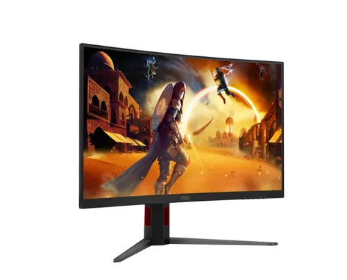 Монитор, AOC C32G4Z, 31.5" Curved 1500R, VA, WLED, 1920x1080@260Hz (OC, Native 240Hz), 4ms GtG, 0.3ms MPRT, 300cd m/2, 3500:1, Adaptive Sync, FlickerFree, Anti Blue Light, 5Wx2, Tilt, Height Adjust, Swivel, 2xHDMI, DP - image 6
