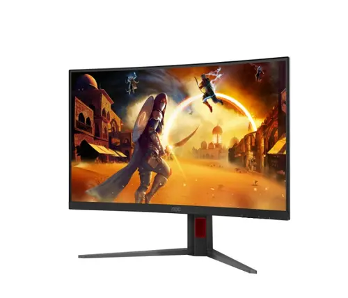 Монитор, AOC C32G4Z, 31.5" Curved 1500R, VA, WLED, 1920x1080@260Hz (OC, Native 240Hz), 4ms GtG, 0.3ms MPRT, 300cd m/2, 3500:1, Adaptive Sync, FlickerFree, Anti Blue Light, 5Wx2, Tilt, Height Adjust, Swivel, 2xHDMI, DP - image 7