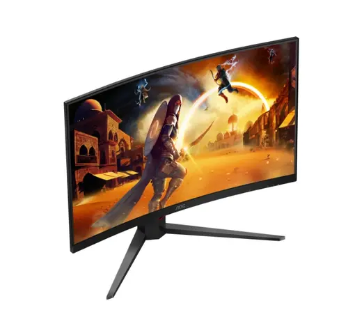 Монитор, AOC C32G4Z, 31.5" Curved 1500R, VA, WLED, 1920x1080@260Hz (OC, Native 240Hz), 4ms GtG, 0.3ms MPRT, 300cd m/2, 3500:1, Adaptive Sync, FlickerFree, Anti Blue Light, 5Wx2, Tilt, Height Adjust, Swivel, 2xHDMI, DP - image 8