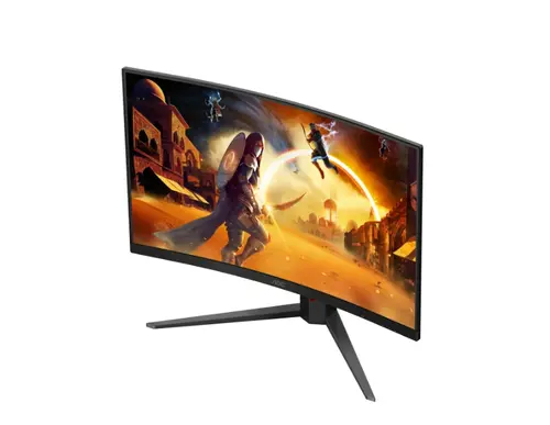 Монитор, AOC C32G4Z, 31.5" Curved 1500R, VA, WLED, 1920x1080@260Hz (OC, Native 240Hz), 4ms GtG, 0.3ms MPRT, 300cd m/2, 3500:1, Adaptive Sync, FlickerFree, Anti Blue Light, 5Wx2, Tilt, Height Adjust, Swivel, 2xHDMI, DP - image 9