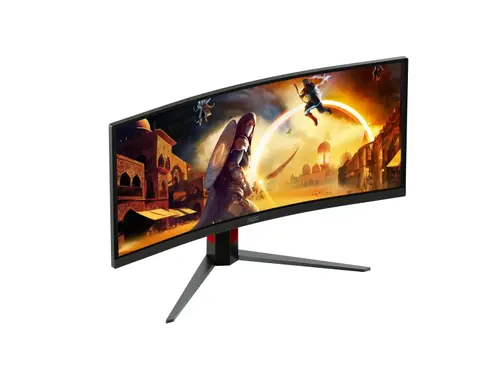 Монитор, AOC CU34G4ZCA, 34" Curved 1500R, Fast VA, WLED, 3440x1440@250Hz, 1ms GtG, 0.3ms MPRT, 450cd m/2, 3000:1, Adaptive Sync, FlickerFree, Low Blue Light, Tilt, Height Adjust, Swivel, 2xHDMI, DP, USB hub - image 6