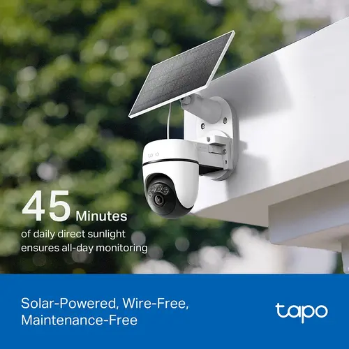 Камера TP-Link Tapo C610 KIT,охранителна камера със соларно захранване - image 5