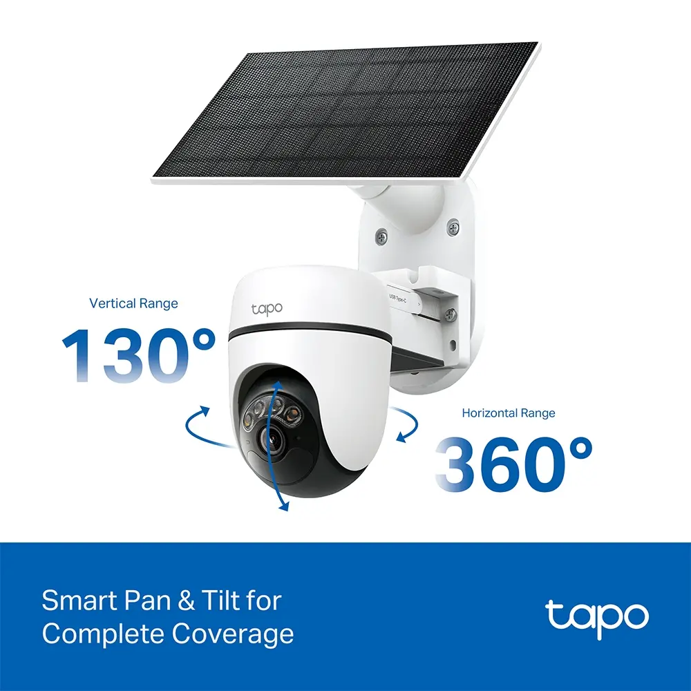 Камера TP-Link Tapo C610 KIT,охранителна камера със соларно захранване - image 7
