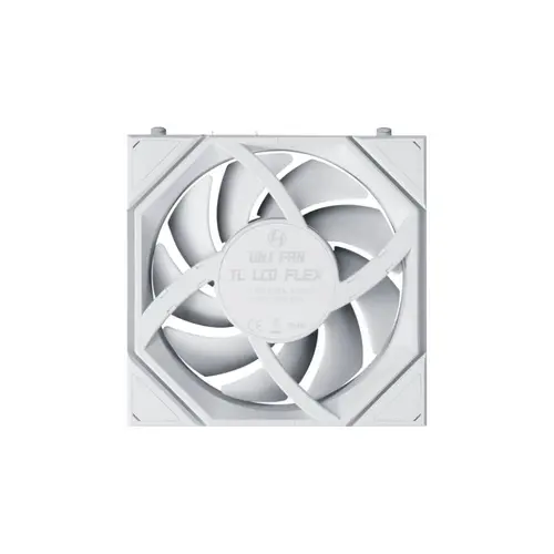 Lian Li вентилатор Fan 120mm - UNI FAN TL LCD FLEX - White, Reverse - 5