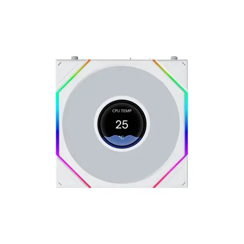 Lian Li вентилатор Fan 120mm - UNI FAN TL LCD FLEX - White, Reverse - 1
