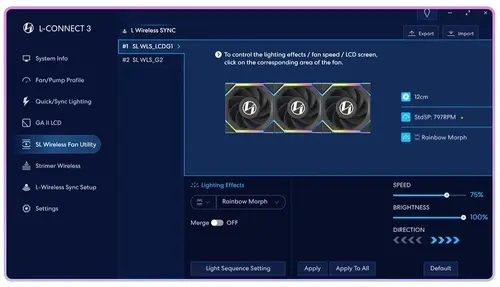 Lian Li безжичен фан контролер UNI FAN Wireless Controller V2.1 - black - 6