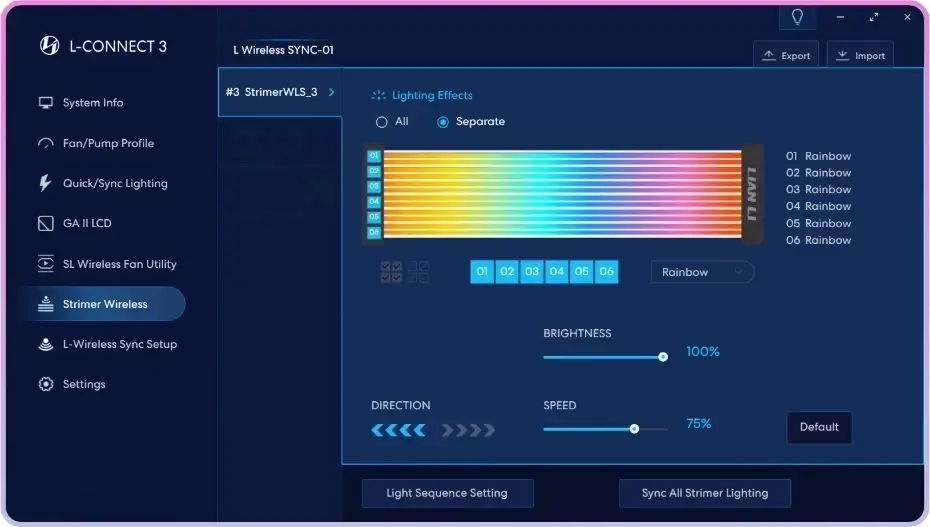 Lian Li безжичен фан контролер UNI FAN Wireless Controller V2.1 - black - image 7