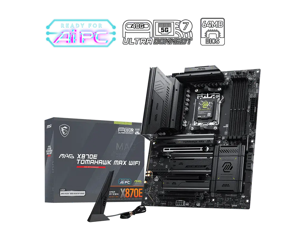 Дънна платка, MSI MAG X870E TOMAHAWK MAX WF - image 4