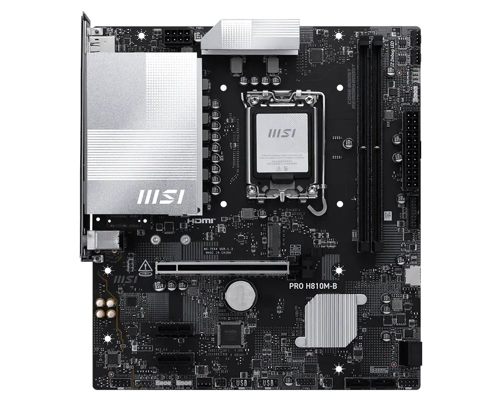 Дънна платка, MSI PRO H810M-B