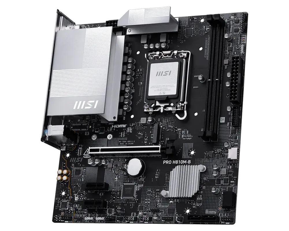 Дънна платка, MSI PRO H810M-B - image 2