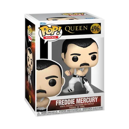 Фигурка Funko Pop! Rocks: Queen - Freddie Mercury Singlet) #496 - image 1