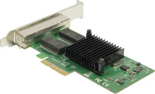 Мрежова карта Inter-Tech Argus ST-7238 PCIe, 4xRJ45 10/100/1000 - image 1