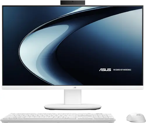 Kомпютър All-in-One ASUS ExpertCenter V400 V470VA-WPE079W - 27" inch IPS FHD(1920x1080) Intel Core 7 240H, 16GB DDR5, 512 GB SSD, Win 11 Home - Бял