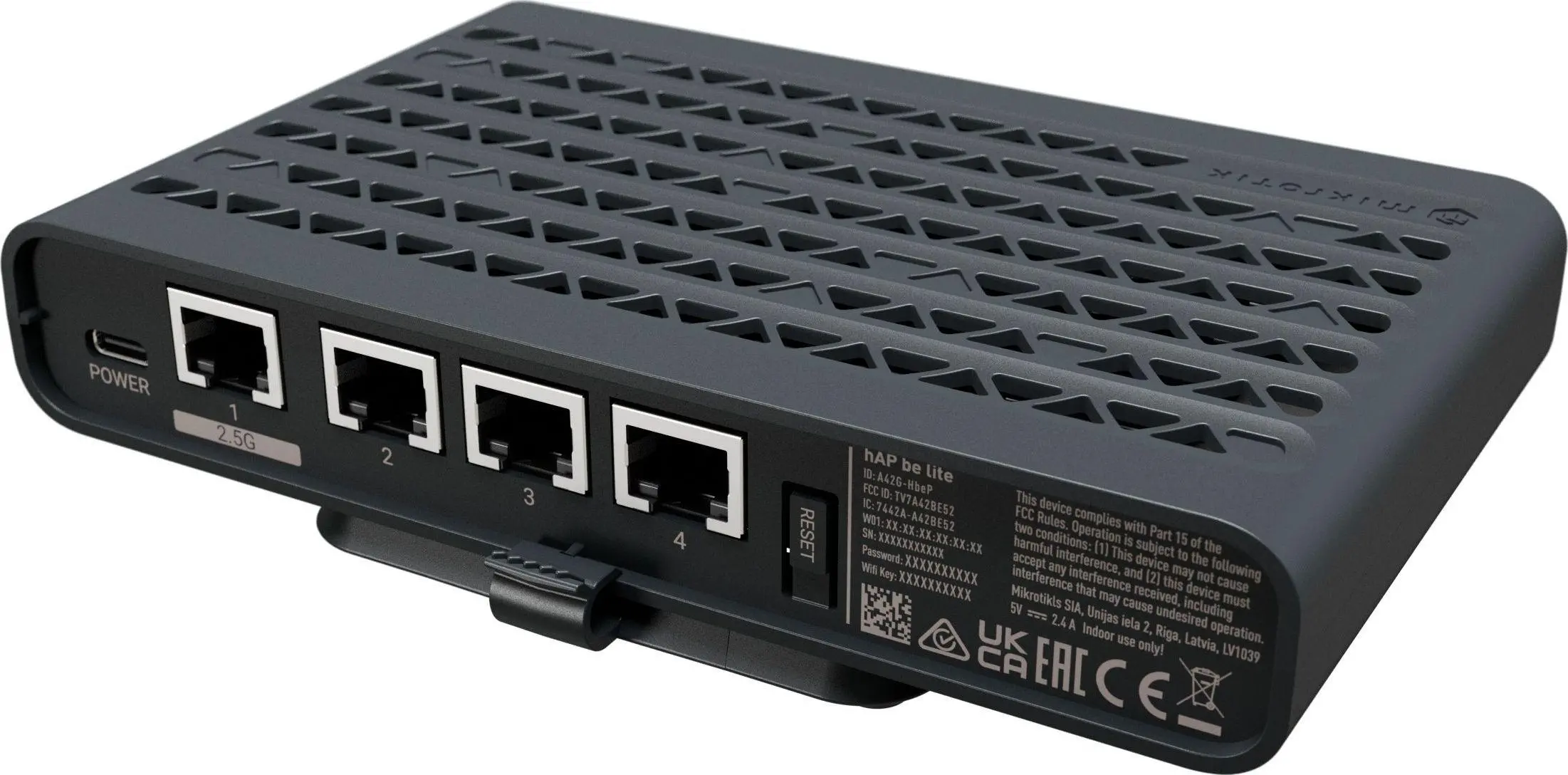 Рутер Mikrotik A42G-HbeP HAP be Lite L4 - image 3