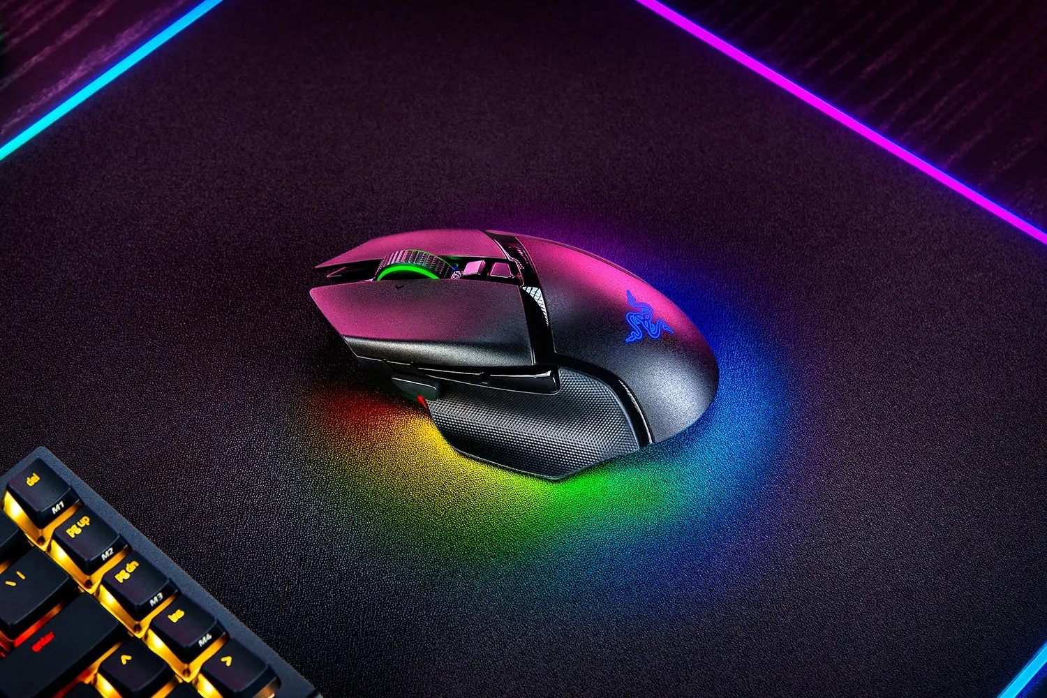 ГЕЙМЪРСКА МИШКА RAZER BASILISK V3 Pro - Безжична / Wireless - Black - PN RZ01-04620100-R3G1 - image 2