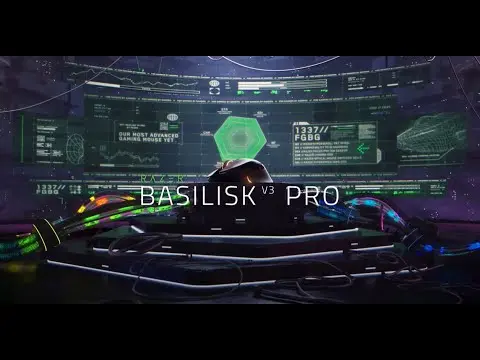 ГЕЙМЪРСКА МИШКА RAZER BASILISK V3 Pro - Безжична / Wireless - Black - PN RZ01-04620100-R3G1 - image 7
