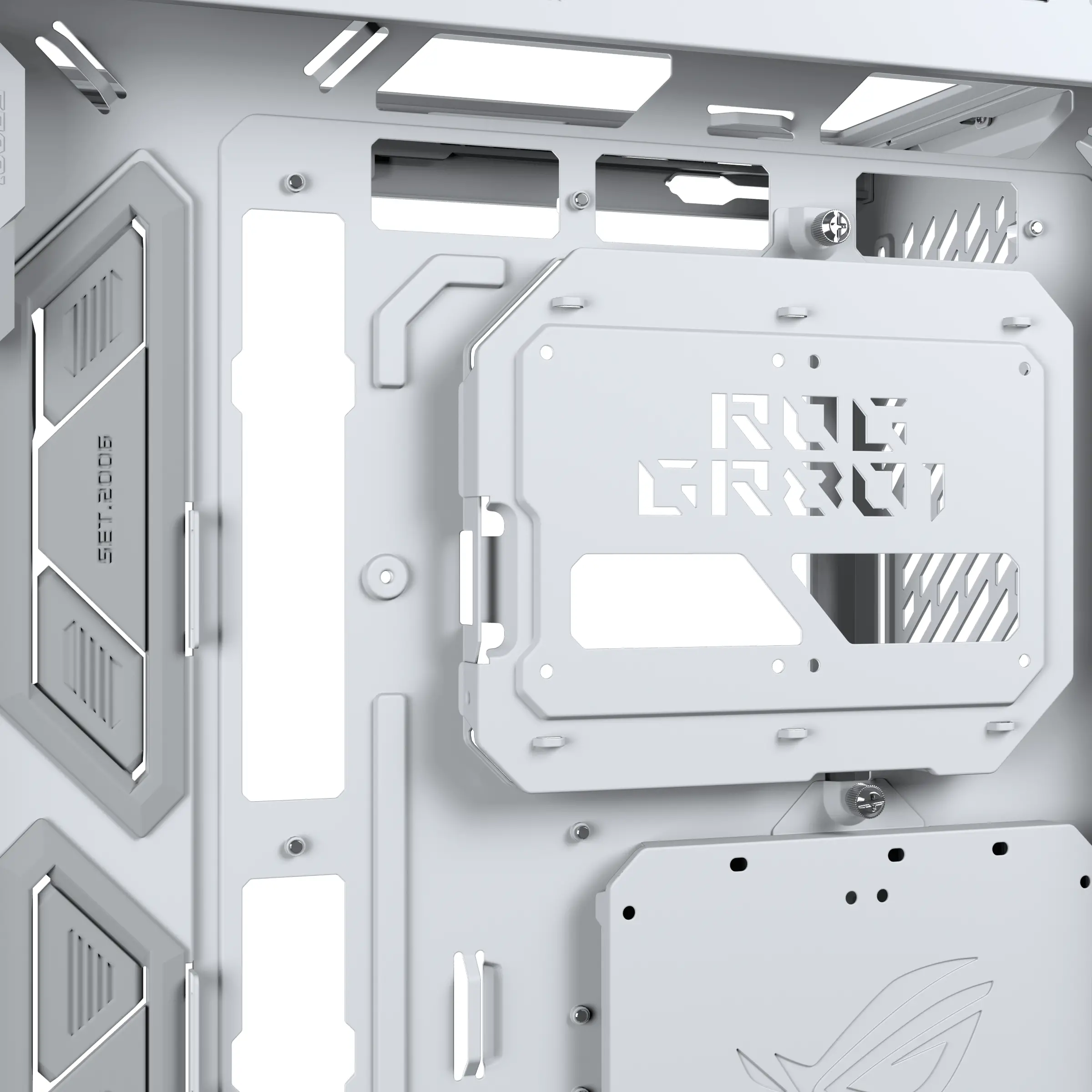 Кутия ASUS ROG CRONOX ARGB E-ATX Mid-Tower - White - image 13
