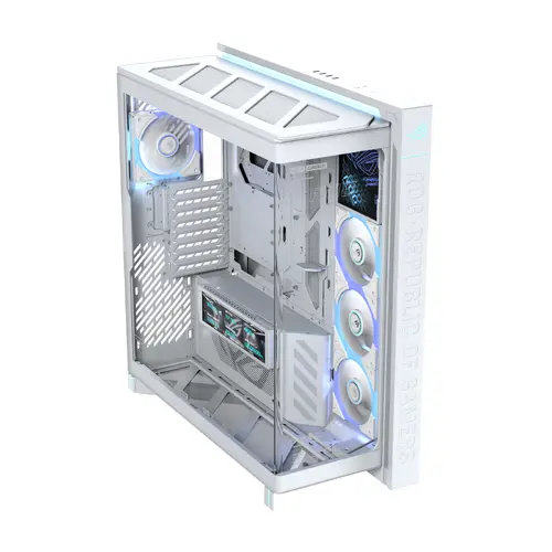 Кутия ASUS ROG CRONOX ARGB E-ATX Mid-Tower - White - 3