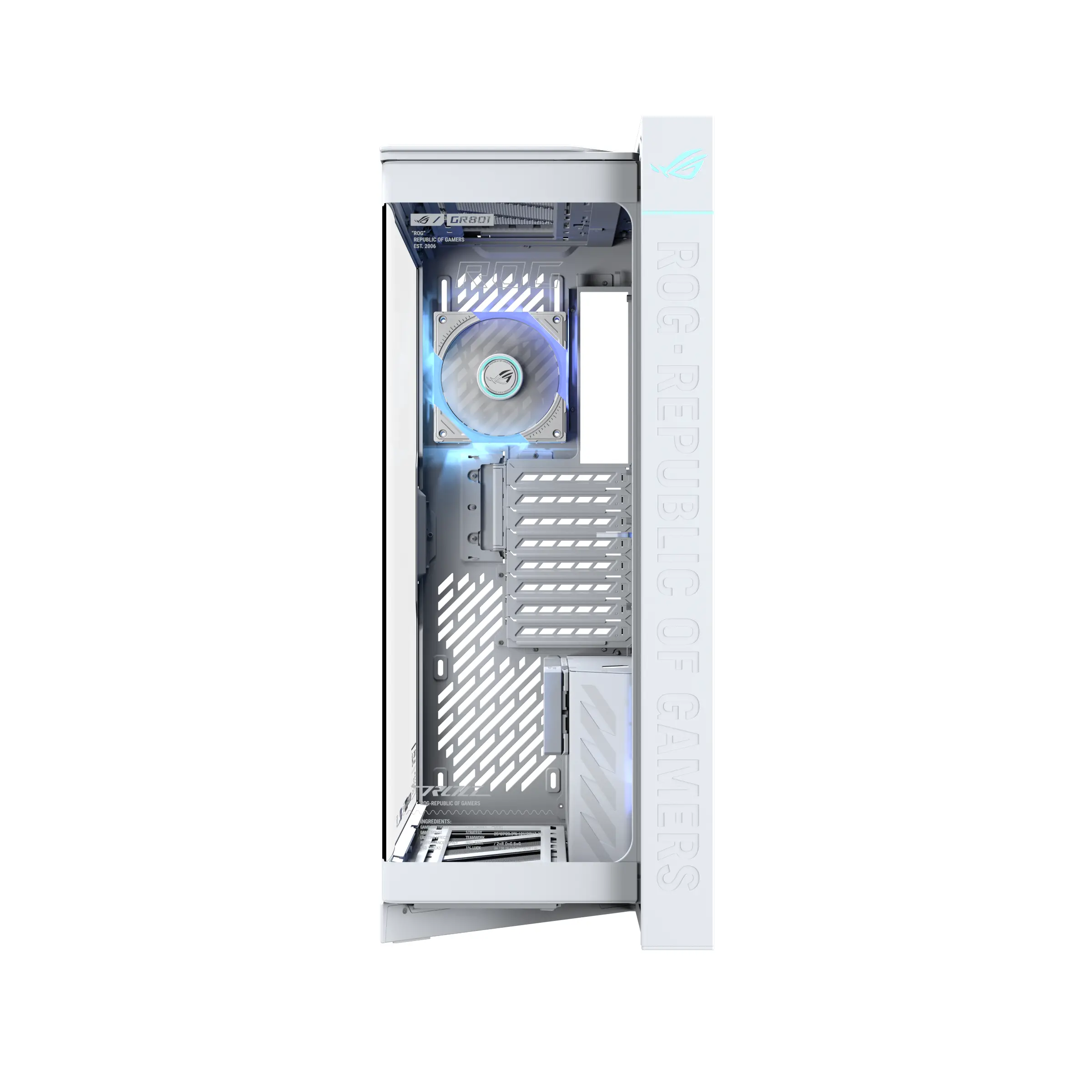 Кутия ASUS ROG CRONOX ARGB E-ATX Mid-Tower - White - image 3