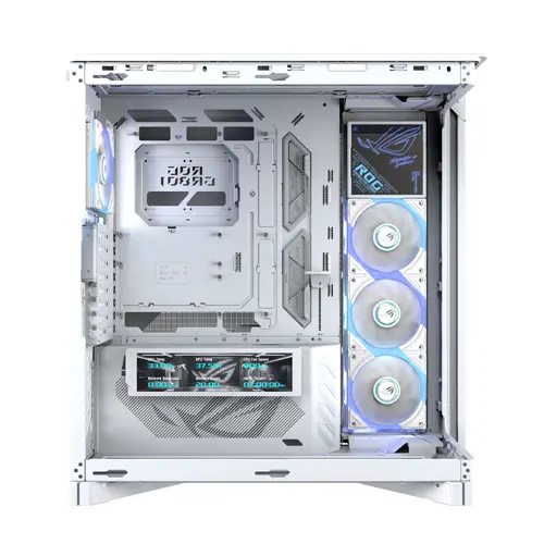 Кутия ASUS ROG CRONOX ARGB E-ATX Mid-Tower - White - 9