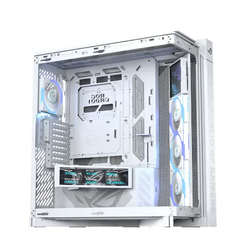 Кутия ASUS ROG CRONOX ARGB E-ATX Mid-Tower - White - 10