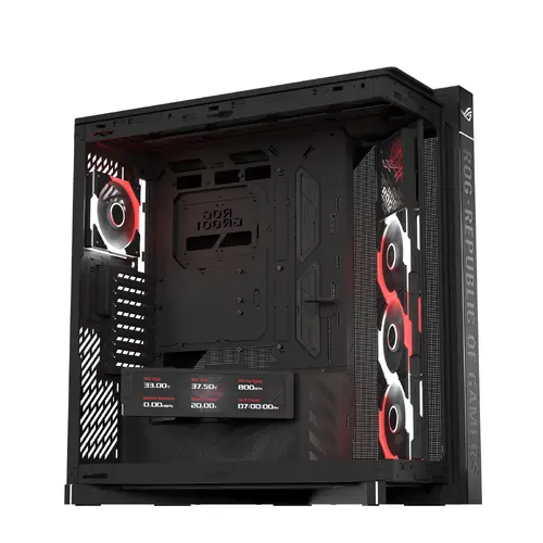 Κουτί υπολογιστή, Asus ROG Cronox GR801 Curved TG ARGB - 11