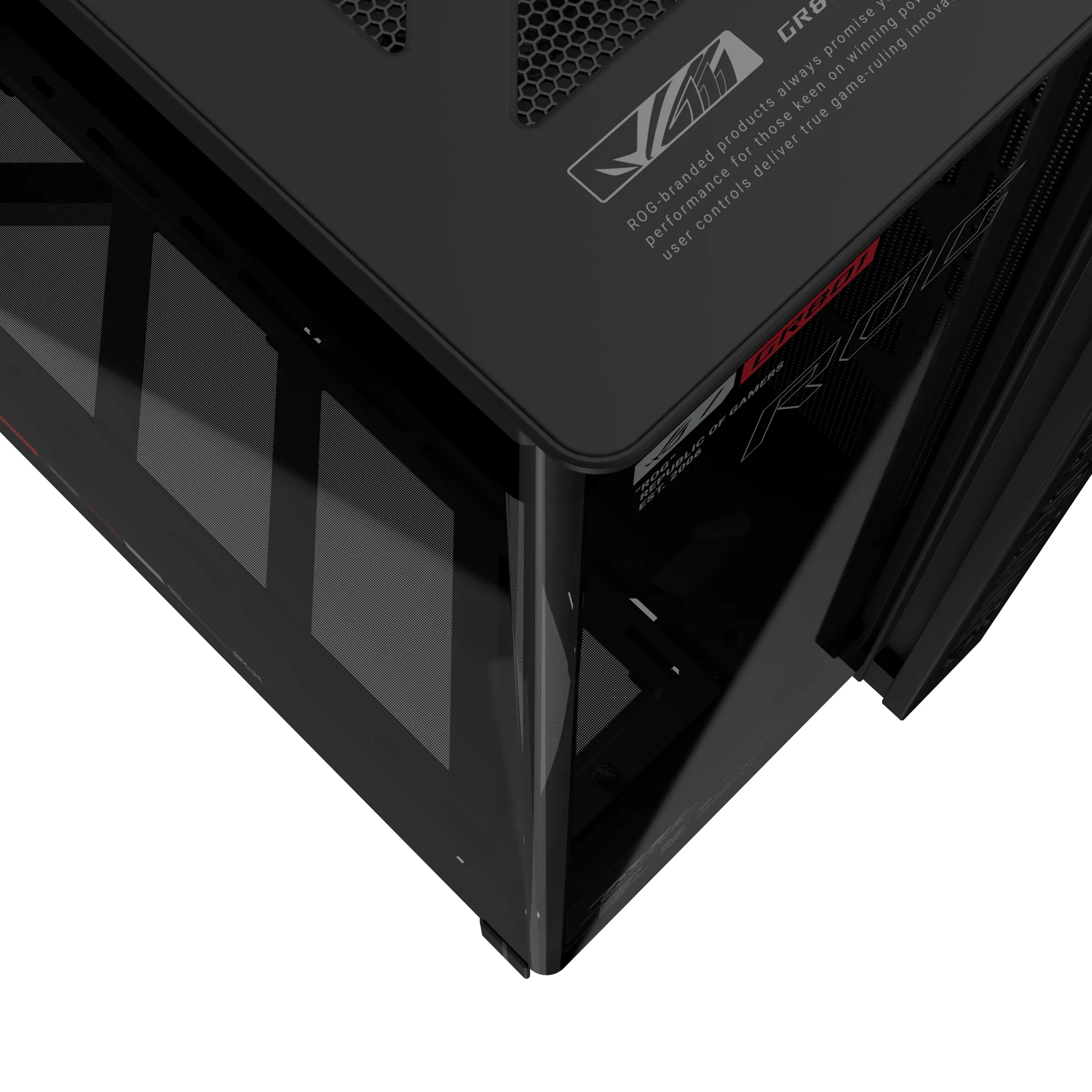Кутия за компютър, Asus ROG Cronox GR801 Curved TG ARGB - image 4