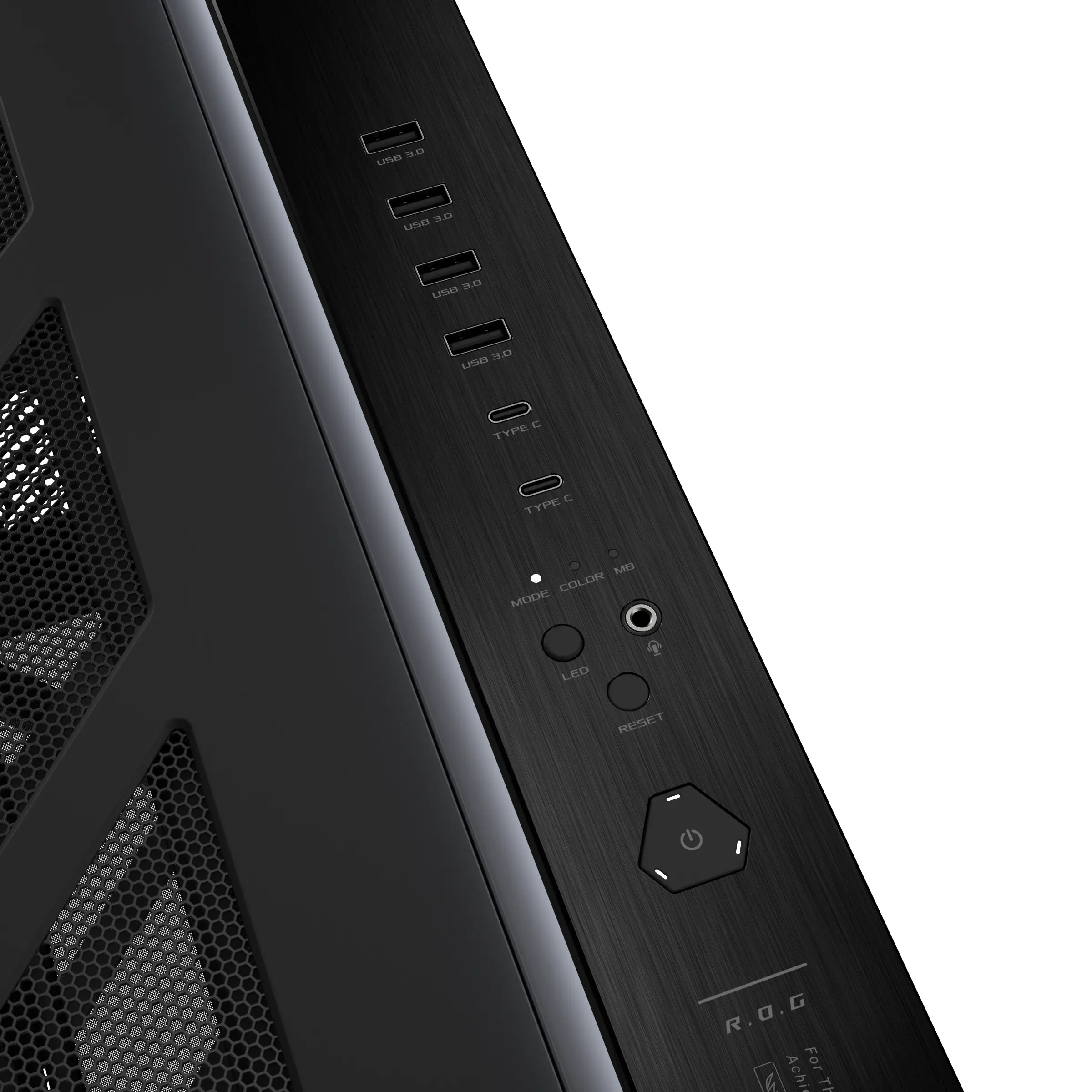 Кутия за компютър, Asus ROG Cronox GR801 Curved TG ARGB - image 6