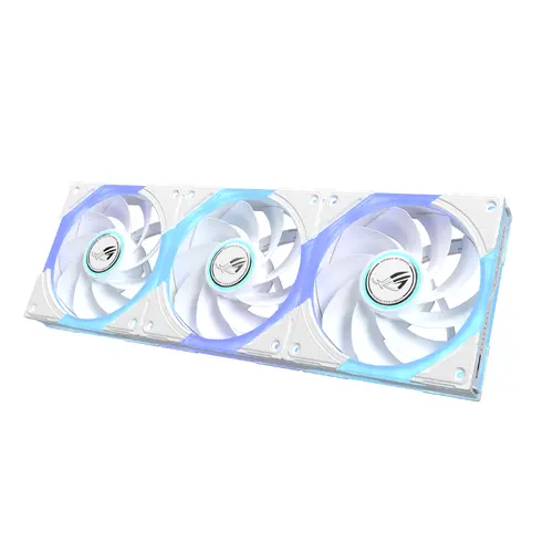 Комплект Вентилатори 3в1 ASUS ROG Eurux GR120 ARGB Reverse White Edition - image 2