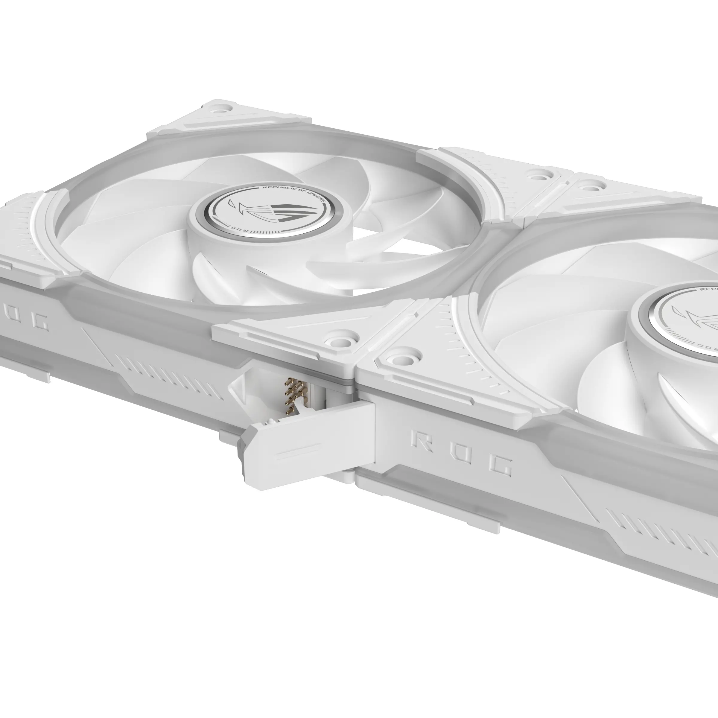 Комплект Вентилатори 3в1 ASUS ROG Eurux GR120 ARGB Reverse White Edition - image 5