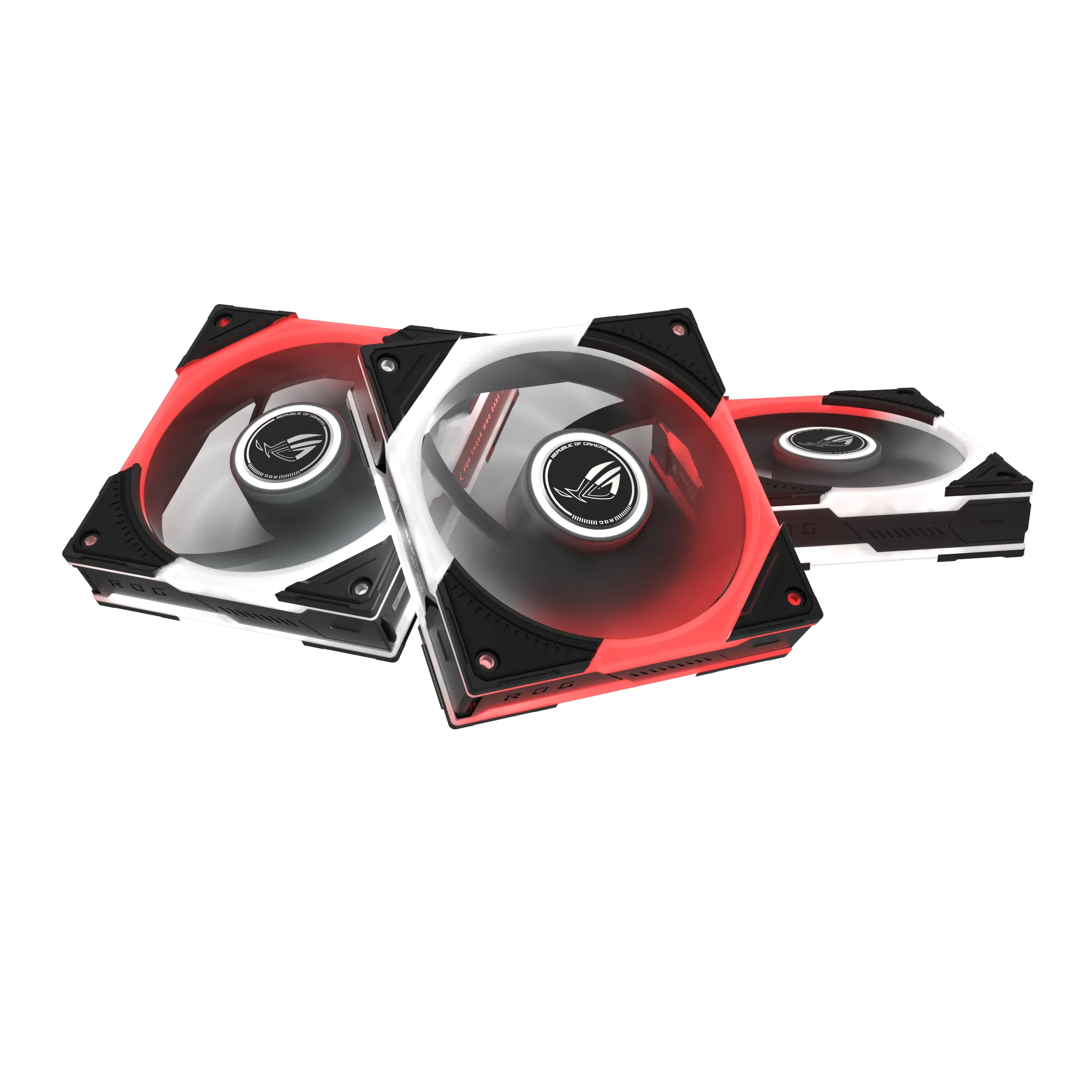 Set ventilatoare 3 în 1 ASUS ROG Eurux GR120 ARGB Reverse Black Edition