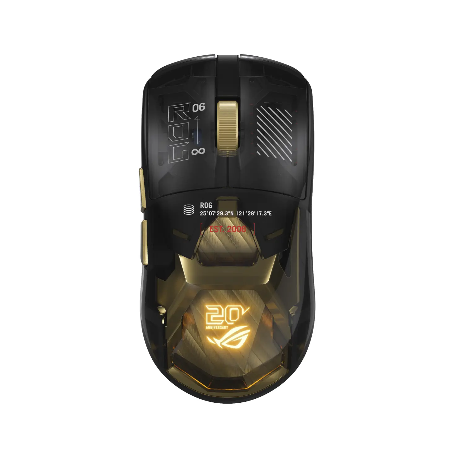 Геймърска безжична мишка ASUS ROG Harpe II Extreme Edition 20