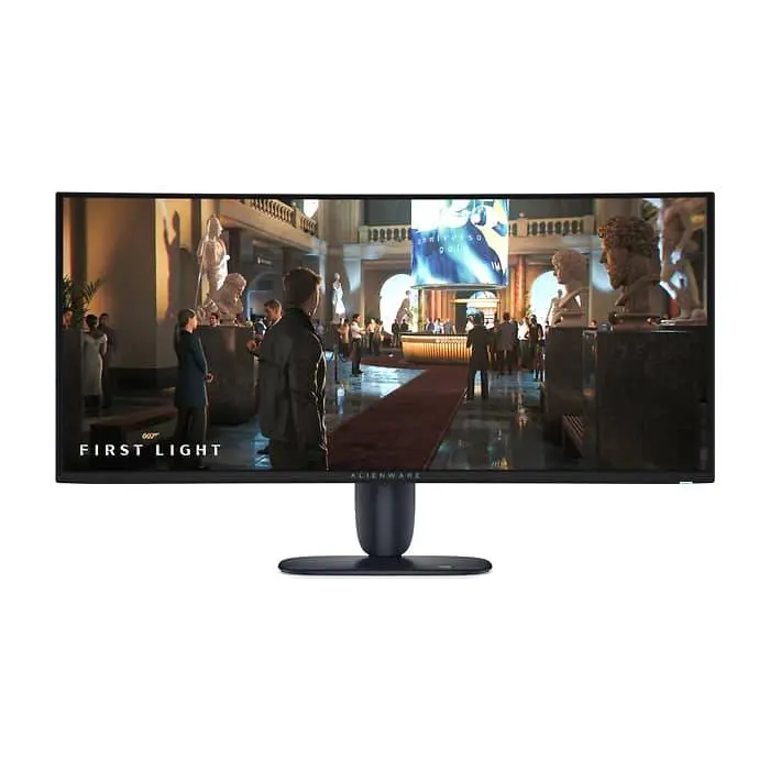 Monitor LED Dell Alienware AW3426DW 34", 3440x1440, UWQHD, 280Hz, QD-OLED, 21:9, 1800R, 1.5M:1, 300(1300 HDR)cd/m2, 0.03ms, 178/178, 99% DCI-P3, DP1.4, 2xHDMI2.1, USB-B, USB-A, USB-C(15W), AlienFX, Tilt, Swivel, Height Adj, 3Y