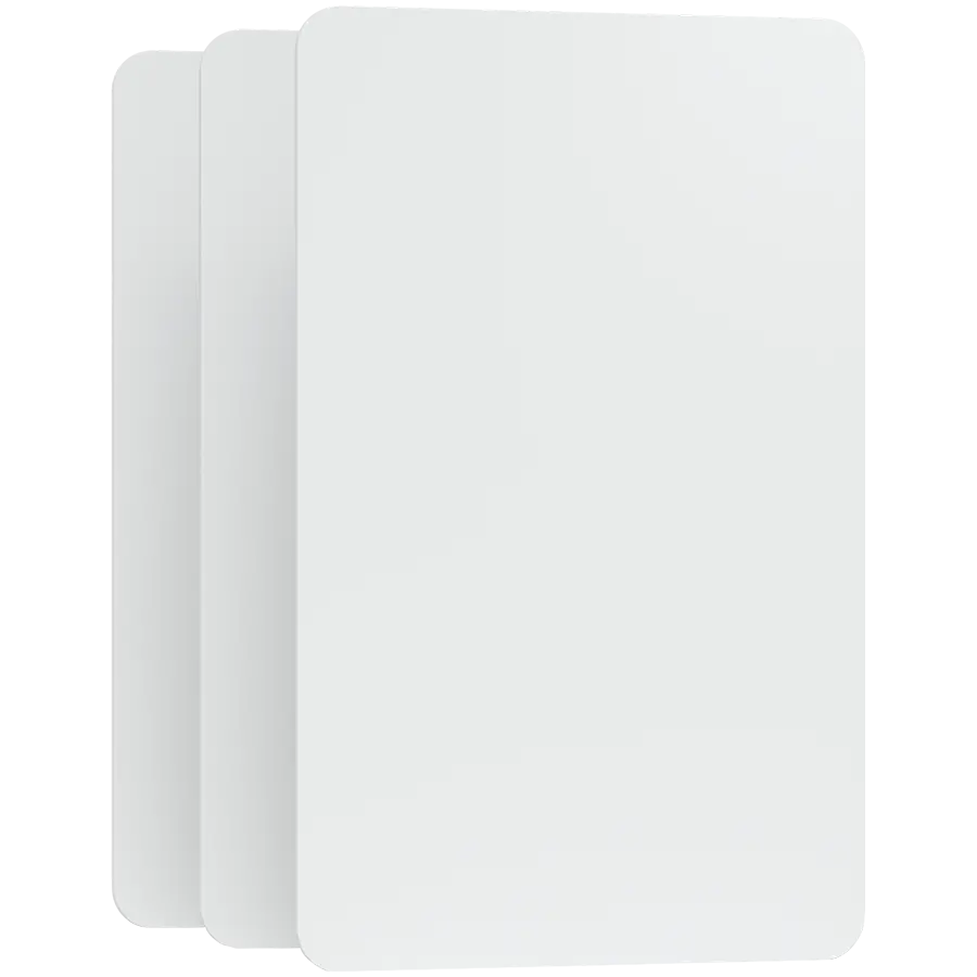 10-pck of highly-secure NFC crds used for access control within UniFi - White