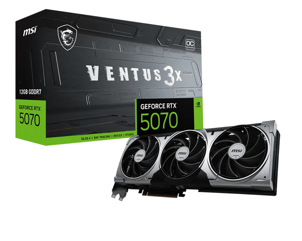 Видео карта, MSI RTX5070 12 VENTUS 3X OC - image 4