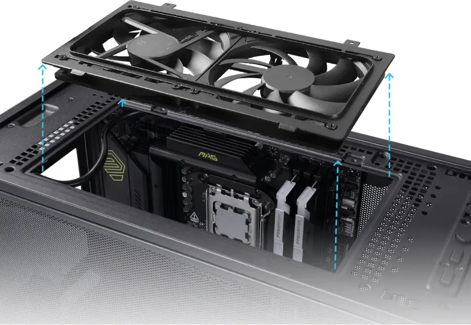 Lian Li кутия Case mATX - DAN Cases B4 Wood Edition - Black - image 9