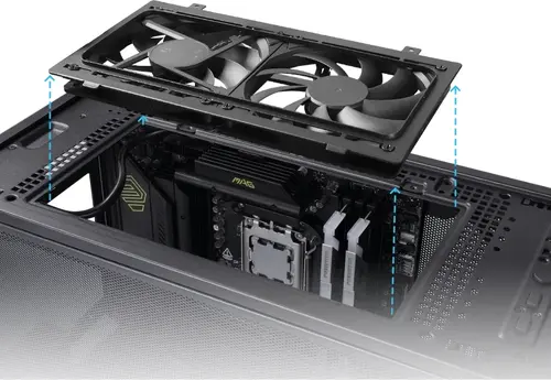 Lian Li кутия Case mATX - DAN Cases B4 Wood Edition - Black - 10