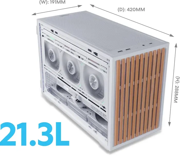 Lian Li кутия Case mATX - DAN Cases B4 - Black - image 9